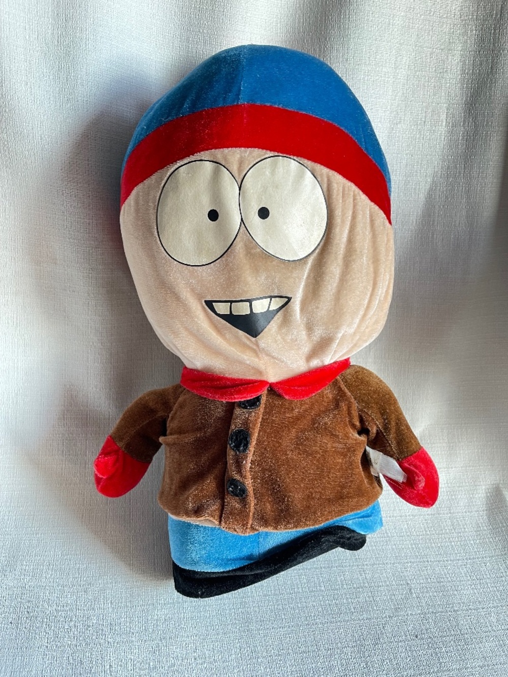 South Park Cartman Plush Toy - Blue, Red, Brown Cozy Character Doll